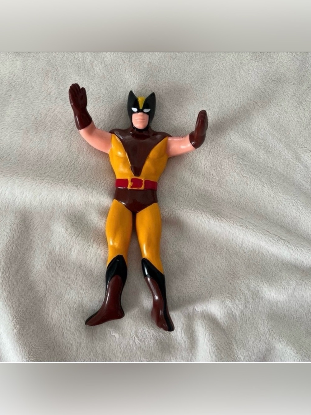 Marvel Super Heroes X-Men Wolverine Bendable Bend 'Ems Figure Just Toys 1989